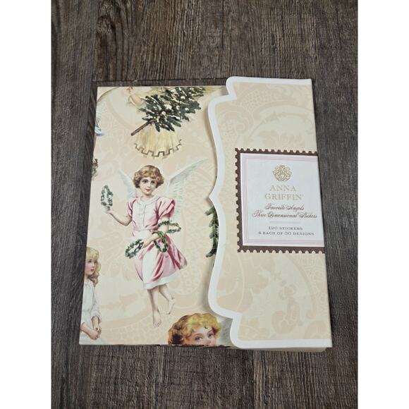 Anna Griffin 3D Stickers Scrapbooking Junk Journal Favorite Angels NEW IN BOX - Picture 1 of 6